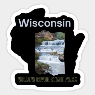 Willow river state park Sticker